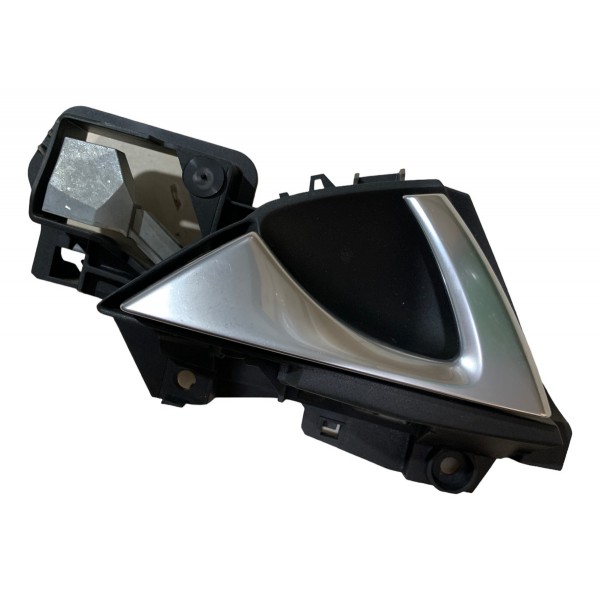 Maçaneta Interna Traseira Esquerda Ds5 1.6 Thp 2015 Prateado Traseira