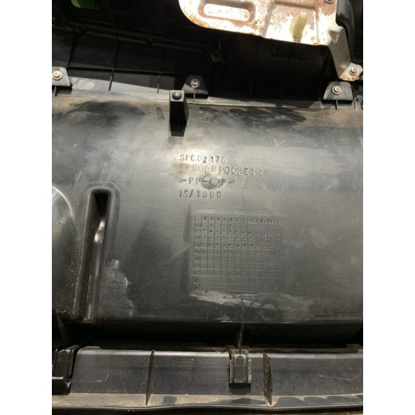 Forro Porta Dianteiro Esquerdo Lancer Evolution X 2011 Ler Preto