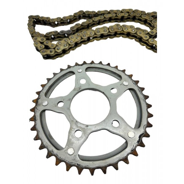 Kit Relação Coroa Corrente Pinhao Honda Cb 300r 2011