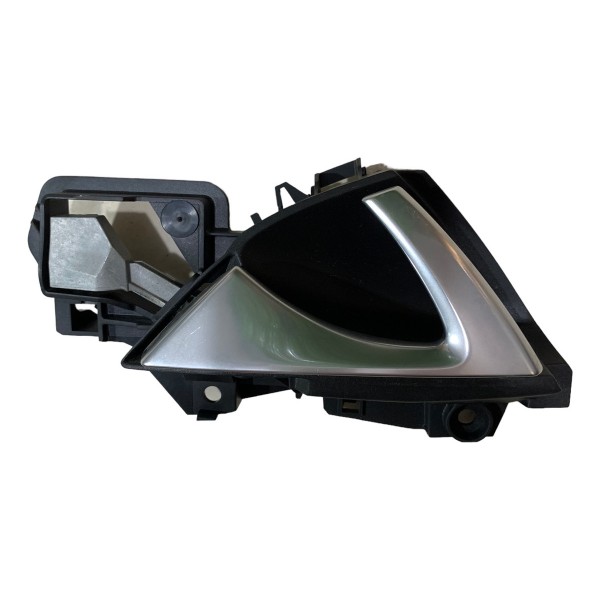 Maçaneta Interna Dianteira Esquerda Ds5 1.6 Thp 2015 Prateado Dianteira