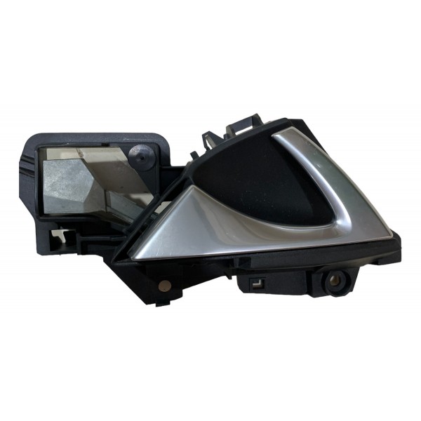 Maçaneta Interna Dianteira Esquerda Ds5 1.6 Thp 2015 Prateado Dianteira