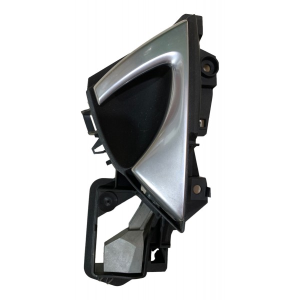 Maçaneta Interna Dianteira Esquerda Ds5 1.6 Thp 2015 Prateado Dianteira