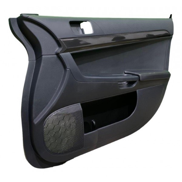 Forro Porta Dianteiro Passageiro Lancer Evolution X 2.0 2011 Preto