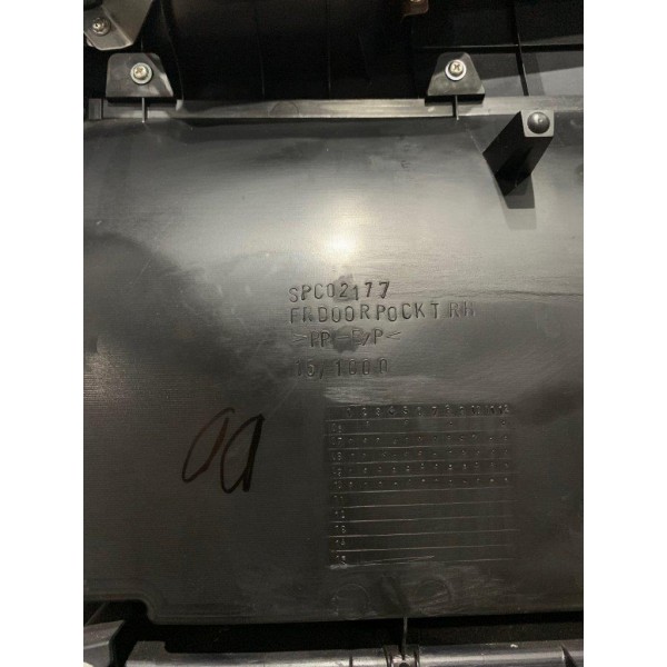 Forro Porta Dianteiro Passageiro Lancer Evolution X 2.0 2011 Preto