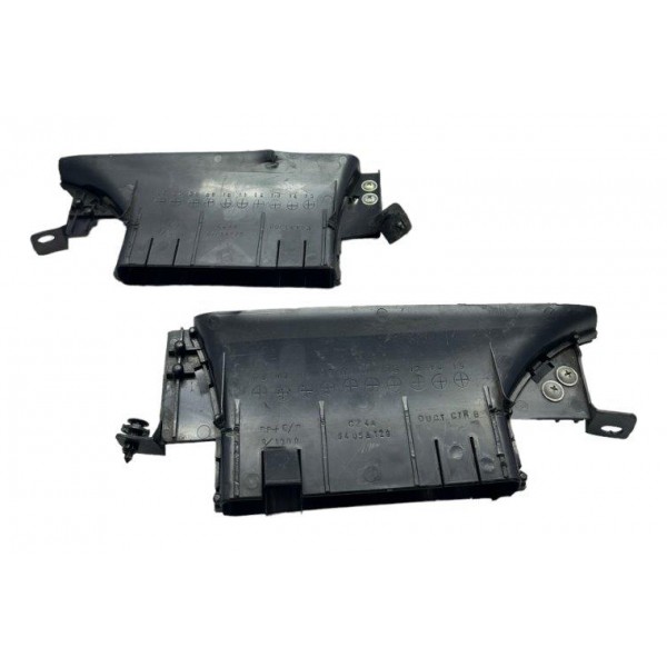 Par Duto Entrada Ar Grade Parachoque Dianteira Lancer Evo X