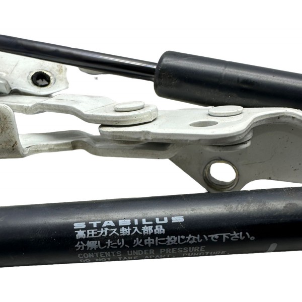 Par Dobradiça Tampa Traseira Amortecedor Lancer Evolution X