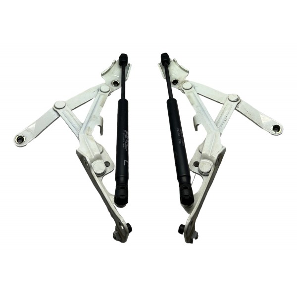 Par Dobradiça Tampa Traseira Amortecedor Lancer Evolution X