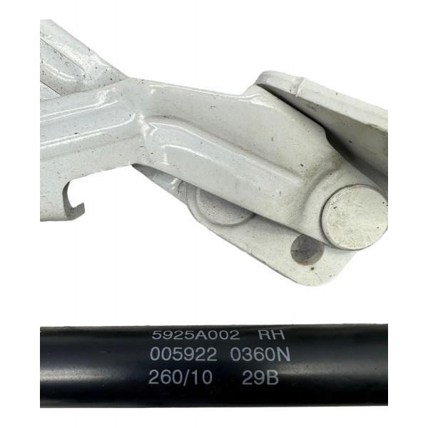 Par Dobradiça Tampa Traseira Amortecedor Lancer Evolution X