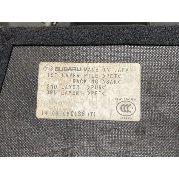 Tampão Superior Estepe Subaru Forester Xt 2.0 2015