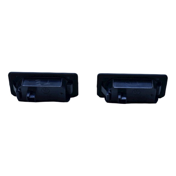 Par Luz De Placa Traseira Bmw X1 2.0 Turbo 2015 Preto