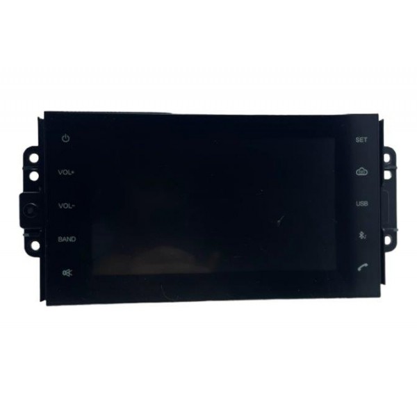 Tela Central Multimídia Chery Tiggo 2 Act 1.5 2019 Preto