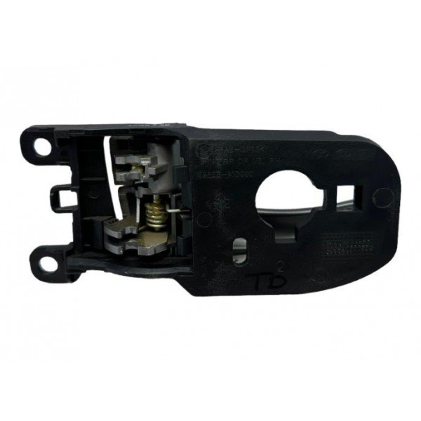 Maçaneta Interna Traseira Direita Hyundai Elantra 2.0 14 Cinza Traseira