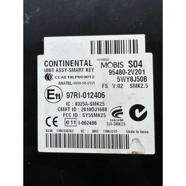 Módulo Conforto Hyundai Veloster 1.6 2012