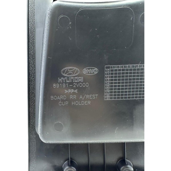 Acabamento Porta Copo Banco Traseiro Hyundai Veloster 1.6 12