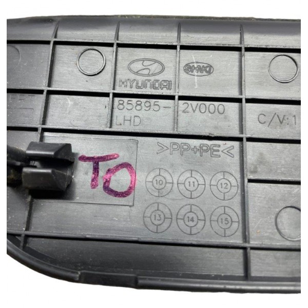 Soleira Externa Porta Traseira Direita Hyundai Veloster 12