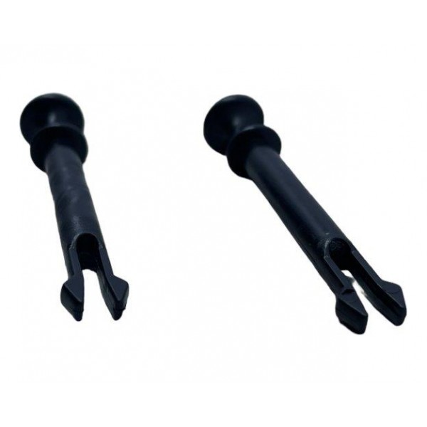 Par Trava Fixação Porta Luvas Veloster 1.6 2012