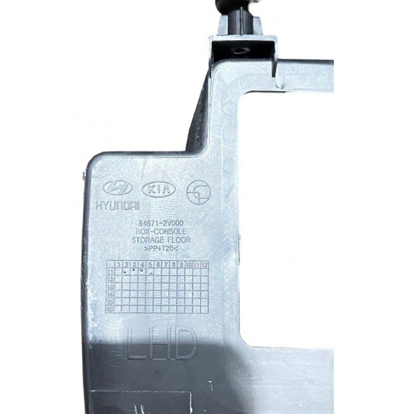 Acabamento Apoio Braço Console Central Hyundai Veloster 2012