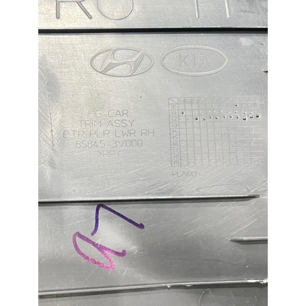 Acabamento Inferior Coluna Central Direita Azera 3.0 V6 2014