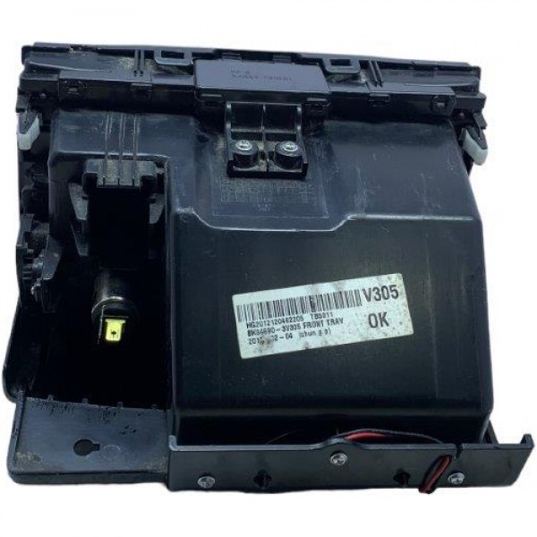 Porta Treco Inferior Central Multimidia Azera 3.0 V6 2014 Preto