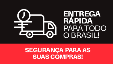 Entregamos para todo o Brasil. Entrega rápida e segura para as suas compras